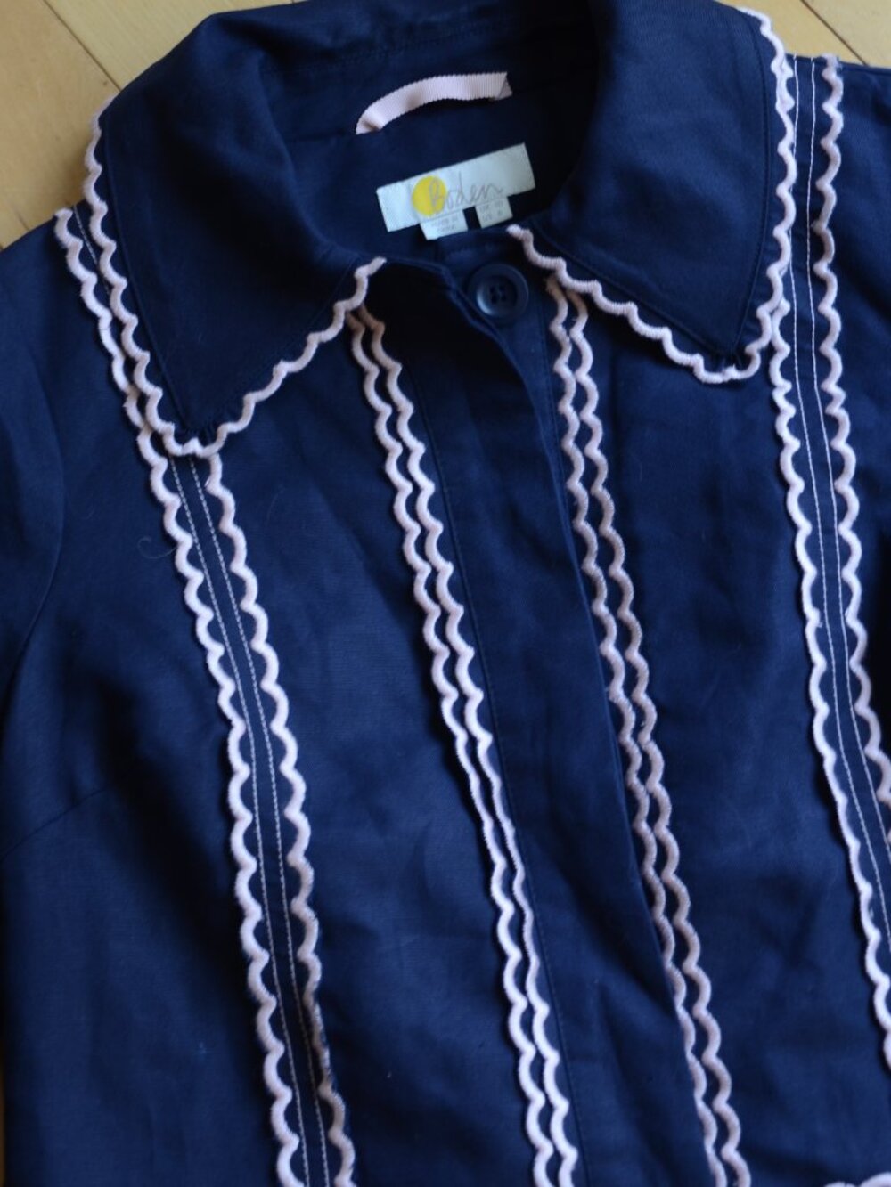 Boden Agar Scallop Jacket US 6 - Picture 4 of 12